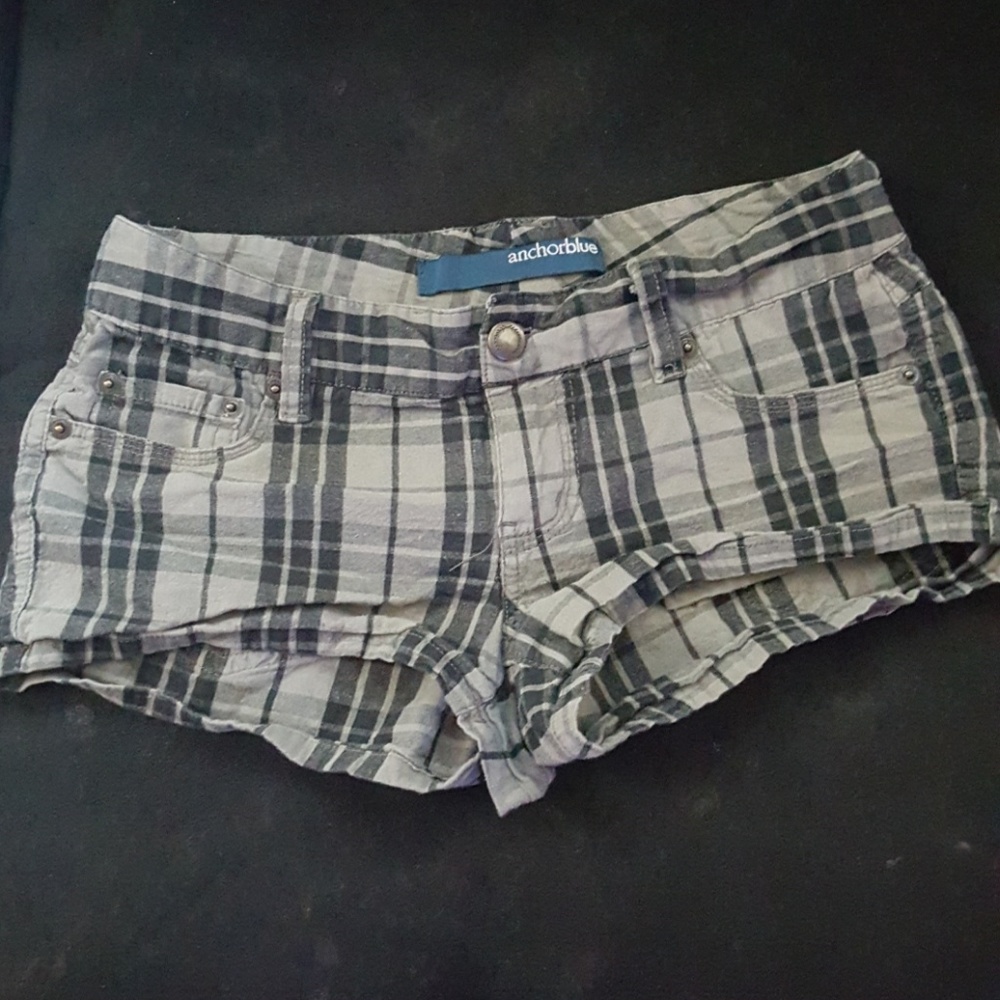 Plaid shorts